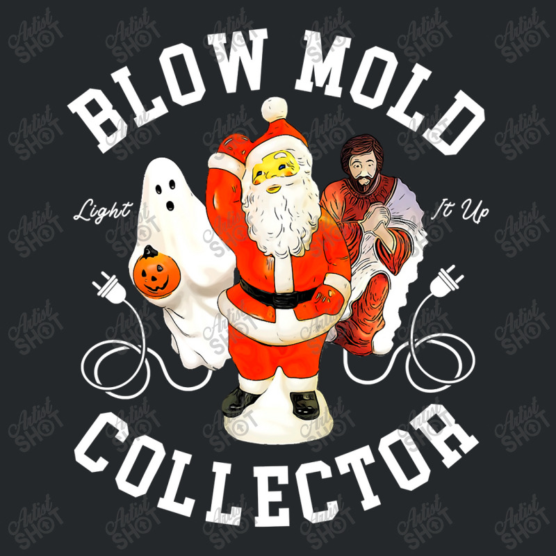 Blow Mold Collector Light It Up Christmas Halloween Crewneck Sweatshirt by CUSER3772 | Artistshot