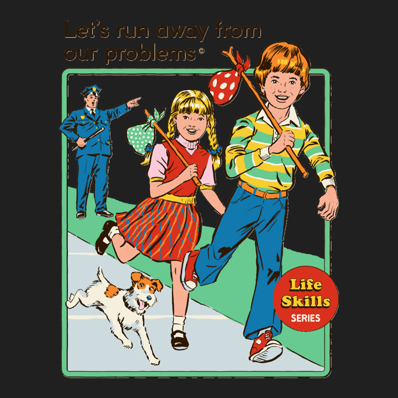 Lets Run Away Classic Ladies Polo Shirt by cm-arts | Artistshot