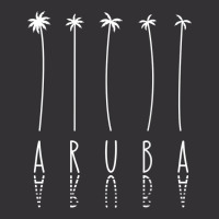 Palm Tree Vacation   Island Caribbean Aruba T Shirt Vintage Hoodie | Artistshot