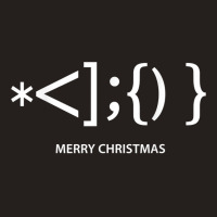 Merry Christmas Character Tilde Asterisk Brackets Comma Word T Shirt Tank Top | Artistshot