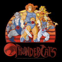 Thundercats Group Retro Sunset Tank Top Youth Jogger | Artistshot