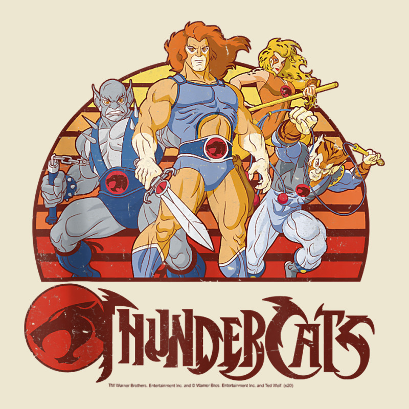 Thundercats Group Retro Sunset Tank Top Cropped Hoodie by nuzhetanopo | Artistshot