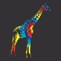 Tie Dye Giraffe Rainbow Print Ruminant Hippie Peace Gift T Shirt Vintage Hoodie | Artistshot