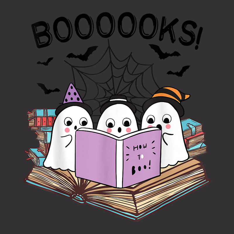 Cute Ghost Book Worm Nerd Boooks Halloween Party Costume T Shirt Vintage Short | Artistshot