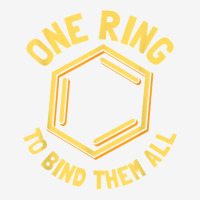 Funny Chemistry, Benzene Ring, One Ring To Bind Them All T Shirt Adjustable Cap | Artistshot