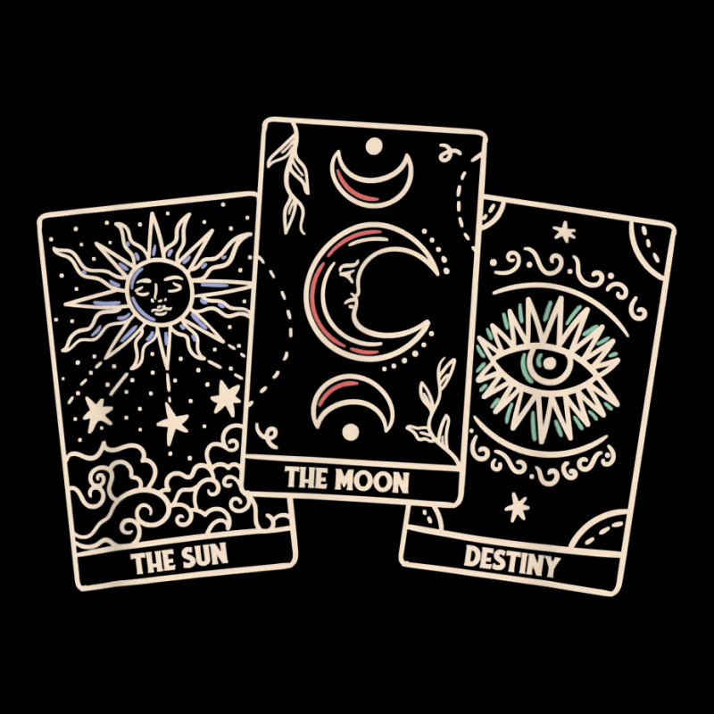 Tarot Cards The Sun Moon Destiny Cosmos Universe Energy T Shirt Baby Beanies by voigterannen | Artistshot