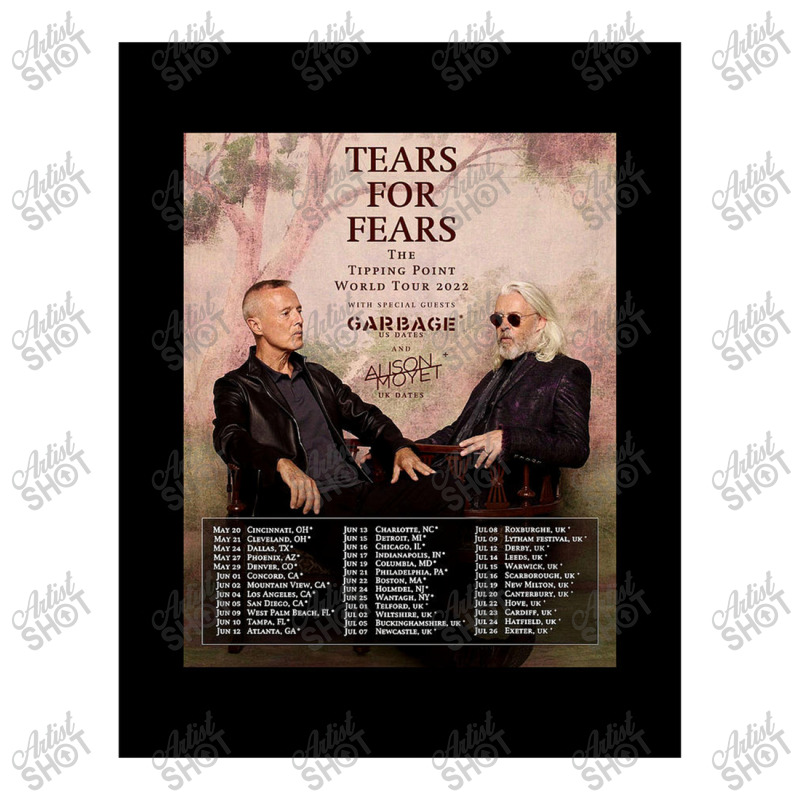 Tears For Fears The Tipping Point World Tour Date 2022 Iy22 3/4 Sleeve Shirt | Artistshot