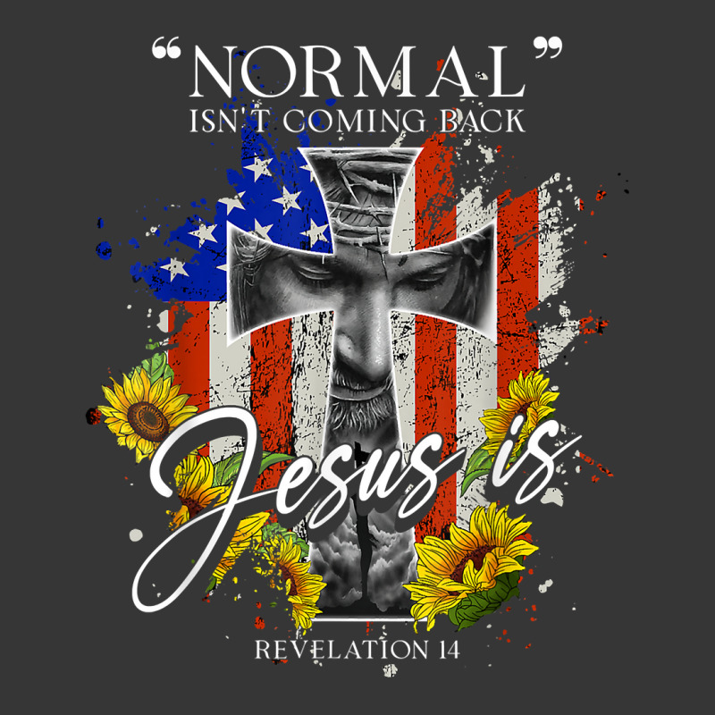 Normal Isn't Coming Back But Jesus Is Revelation 14 Usa Flag T Shirt Toddler Hoodie by cm-arts | Artistshot