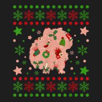 Guinea Pigs Christmas Pattern Cavy Lover Guinea Pig T Shirt Classic T-shirt | Artistshot