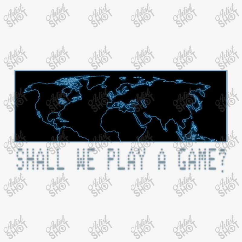 Shall We Play   Wargames Movie Ladies Fitted T-Shirt by kiamadalee | Artistshot