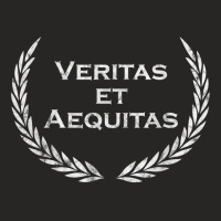 Veritas Et Aequitas   Latin Saying   Latin T Shirt Ladies Fitted T-shirt | Artistshot