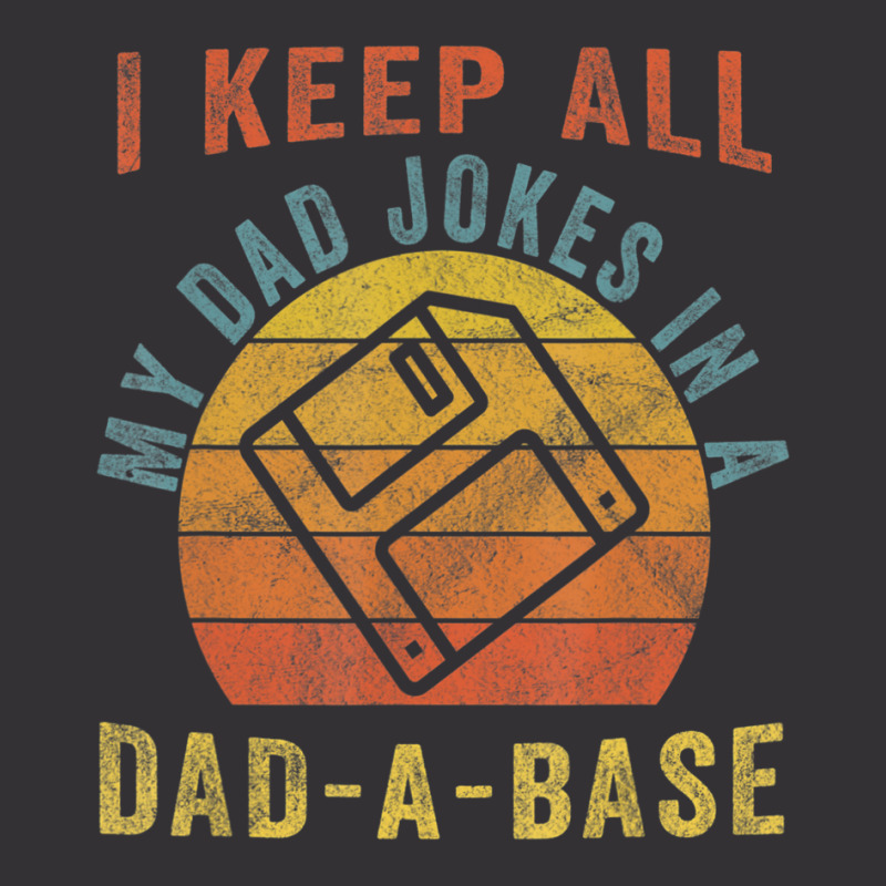 I Keep All My Dad Jokes In A Dad-a-base Vintage Father Dad Vintage Short by Jerhogen528 | Artistshot