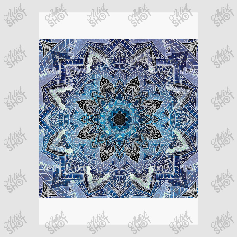 Blue Mandala Exclusive T-shirt by alove | Artistshot