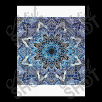 Blue Mandala Men's Long Sleeve Pajama Set | Artistshot