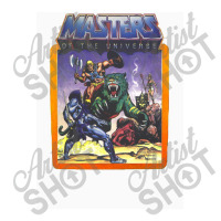 He   Man Masters Of The Universe Battle Scene With Skeletor V-neck Tee | Artistshot