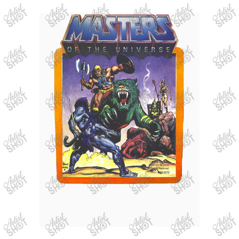 He   Man Masters Of The Universe Battle Scene With Skeletor V-Neck Tee by alove | Artistshot