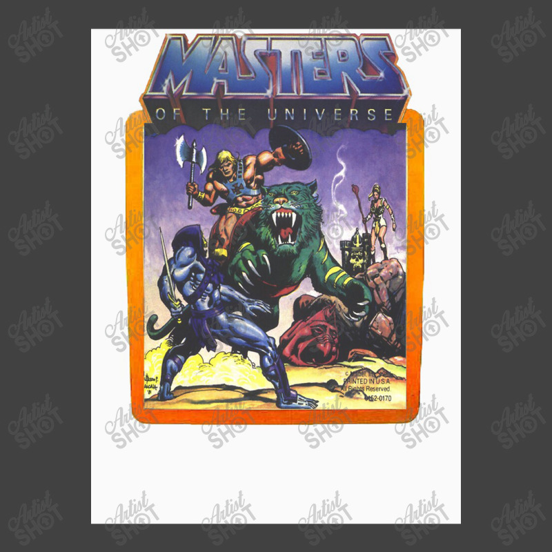 He   Man Masters Of The Universe Battle Scene With Skeletor Vintage T-Shirt by alove | Artistshot