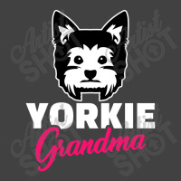 Yorkie Grandma, Yorkshire Terrier Vintage T-shirt | Artistshot