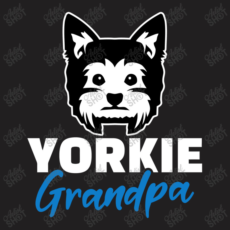 Yorkie Grandpa, Yorkshire Terrier T-shirt | Artistshot