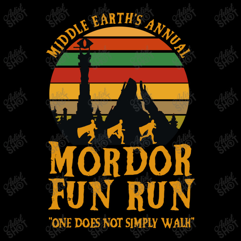 Mordor Fun Run Lightweight Hoodie by GlassKaca | Artistshot