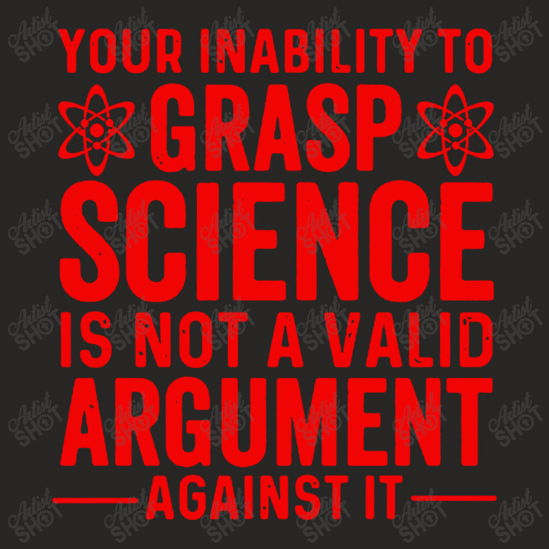 Inability To Grasp Science Ladies Fitted T-Shirt by Sripit | Artistshot