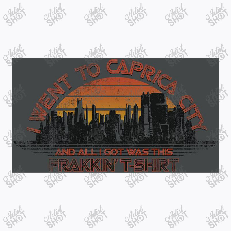 Bsg, Caprica City,battlestar Galactica Science Fiction Sci Fi Tv Show T-shirt | Artistshot