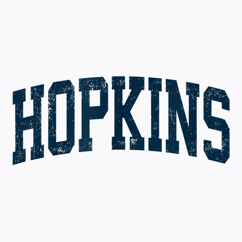 Hopkins Minnesota Mn Vintage Athletic Sports Navy Design T Shirt T-shirt | Artistshot