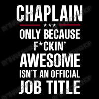 Gift For F Ckin' Awesome Chaplain Youth Jogger | Artistshot