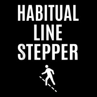 Funny Habitual Line Stepper T Shirt Men's 3/4 Sleeve Pajama Set | Artistshot