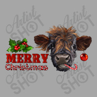 Merry Christmas Highland Calf With Candy Cane Toddler Sweatshirt | Artistshot