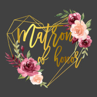 Womens Bridal Team Matching Floral Gift For Sister Matron Of Honor T S Vintage T-shirt | Artistshot