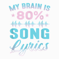 My Brain Is 80 Song Lyrics Funny Singer Catchy Tune Lyrics T Shirt Coffee Mug | Artistshot