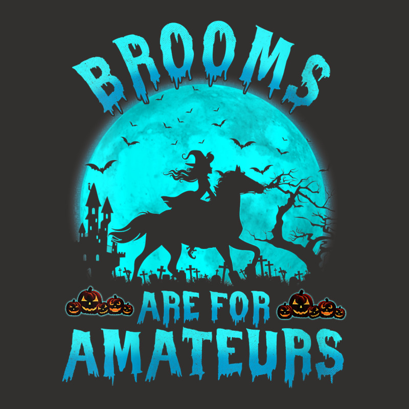 Womens Brooms Are For Beginners Or Amateurs Horses Witch Halloween V N Champion Hoodie by gocuzhejani | Artistshot