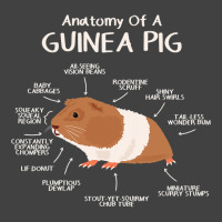 Anatomy Of A Guinea Pig Clothes Cavy Outfit Gift Guinea Pig Vintage T-shirt | Artistshot