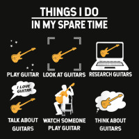 Epiphone Guitar Tee Guitar Things I Do In My Spare Time T Shirt Scorecard Crop Tee | Artistshot