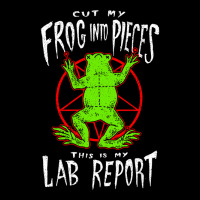 Cut My Frog Into Pieces This Is My Lab Report Adjustable Cap | Artistshot