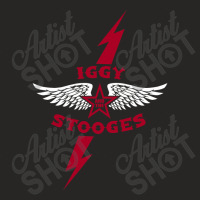 Iggy And The Stooges Lightning Bolt Officially Licensed Ladies Fitted T-shirt | Artistshot