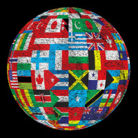 World Country Flags Globe Map Traveler Geography Funny Gifts Fleece Short | Artistshot