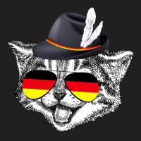 Cute Cat German Flag Oktoberfest Pride Germany Festival T-shirt | Artistshot