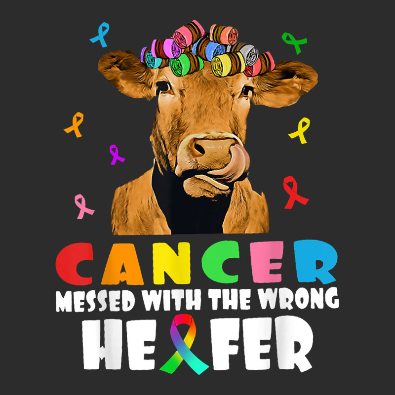 Cancer Messed With The Wrong Heifer Cow Lover Fight Cancer For Fans Exclusive T-shirt by TiffaneyAitchison | Artistshot