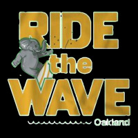 Ride The Wave Oakland Youth Hoodie | Artistshot