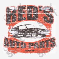 Red's Auto Parts From Roadhouse, Weathered Board Distressed   Roadhous Adjustable Cap | Artistshot