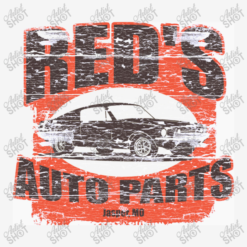 Red's Auto Parts From Roadhouse, Weathered Board Distressed   Roadhous Adjustable Cap by sunlightafterdark | Artistshot