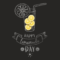 Happy Lemonade Day For Dark Ladies Fitted T-shirt | Artistshot