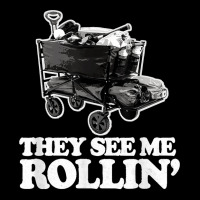 They See Me Rollin, Funny Ballpark Wagon   Softball Baseball Unisex Jogger | Artistshot