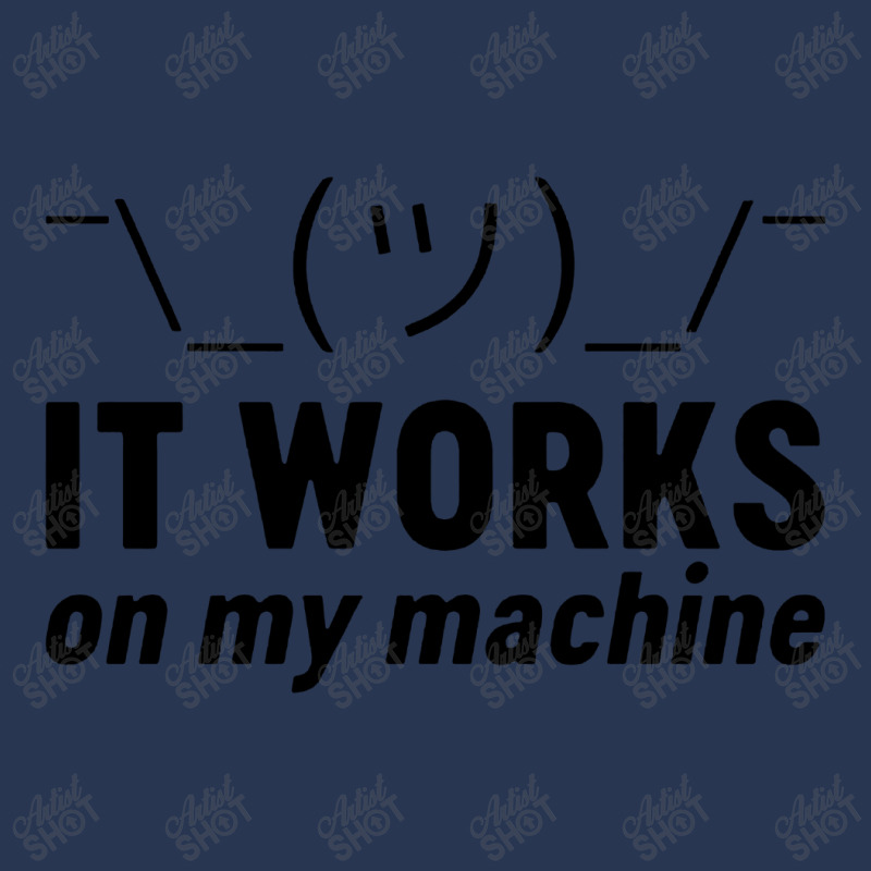 It Works On My Machine Men Denim Jacket | Artistshot