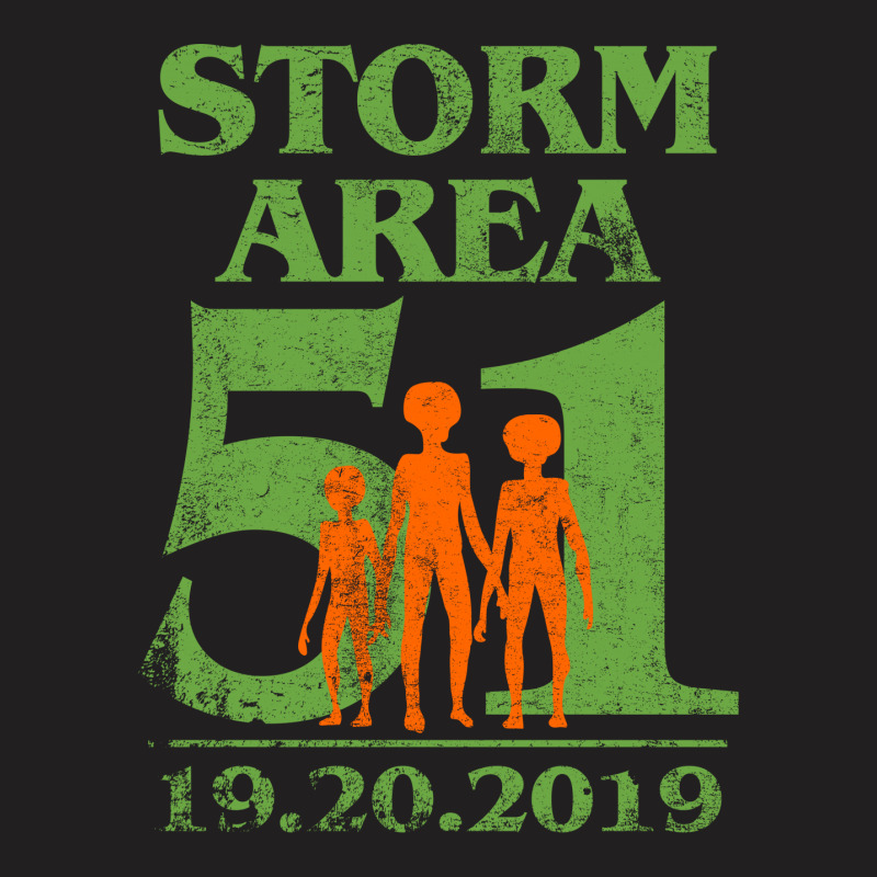 Storm Area 51 Alien T-shirt | Artistshot