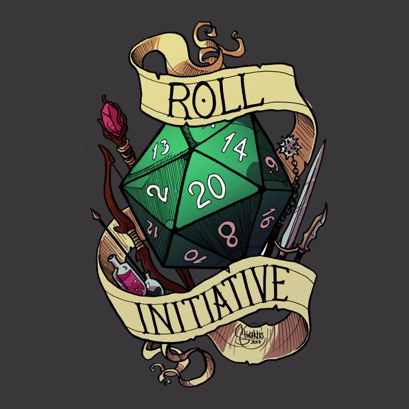 Roll Initiative Ladies Curvy T-Shirt by SilviaMartinez | Artistshot