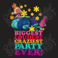 Dreamworks' Trolls Character Party T-shirt | Artistshot