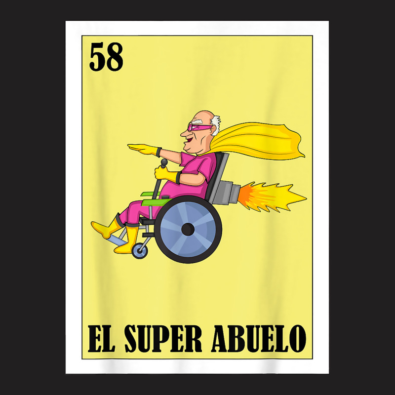 Mens Diseño Para Abuelo   Mexican Lottery El Super Abuelo T Shirt T-Shirt by hudizhowav | Artistshot